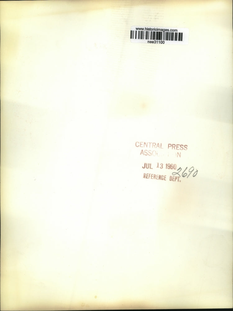 1960 Press Photo Speaker Sam Rayburn seen delivering nomination speech