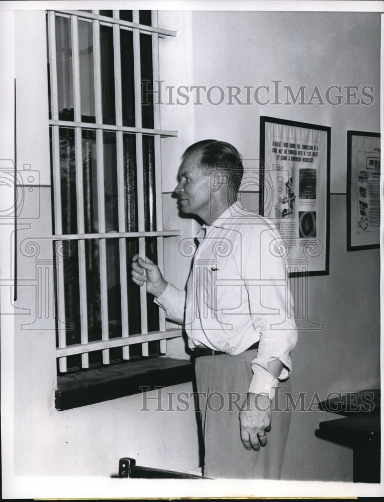1960 Press Photo Richard Lindgren,Kenosha County Clerk