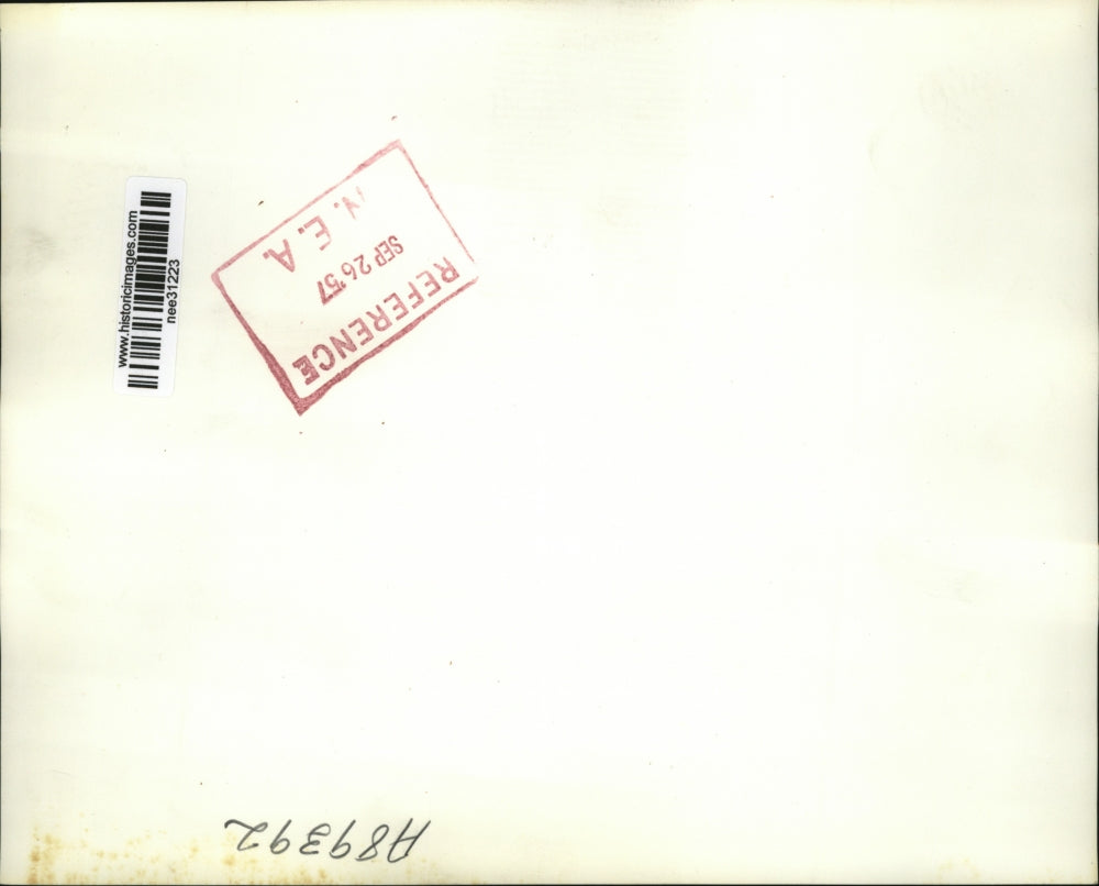 1957 Press Photo Nancy Lehan stewardess of Northeast Airliner that crashed