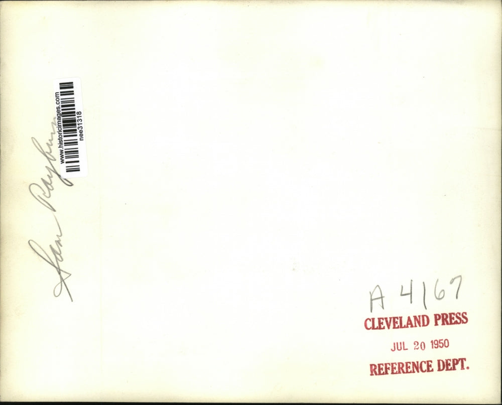 1950 Press Photo Rep.John McCormack,Speaker Sam Rayburn and Rep.Percy Priest