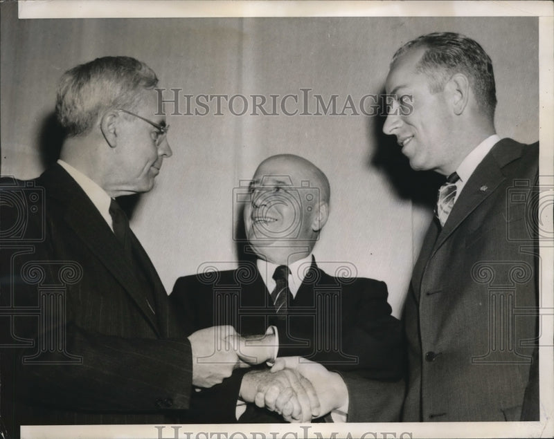 Load image into Gallery viewer, 1942 Press Photo Sam Rayburn,C. Jasper Bell, and Enos A. Axtell - nee31670
