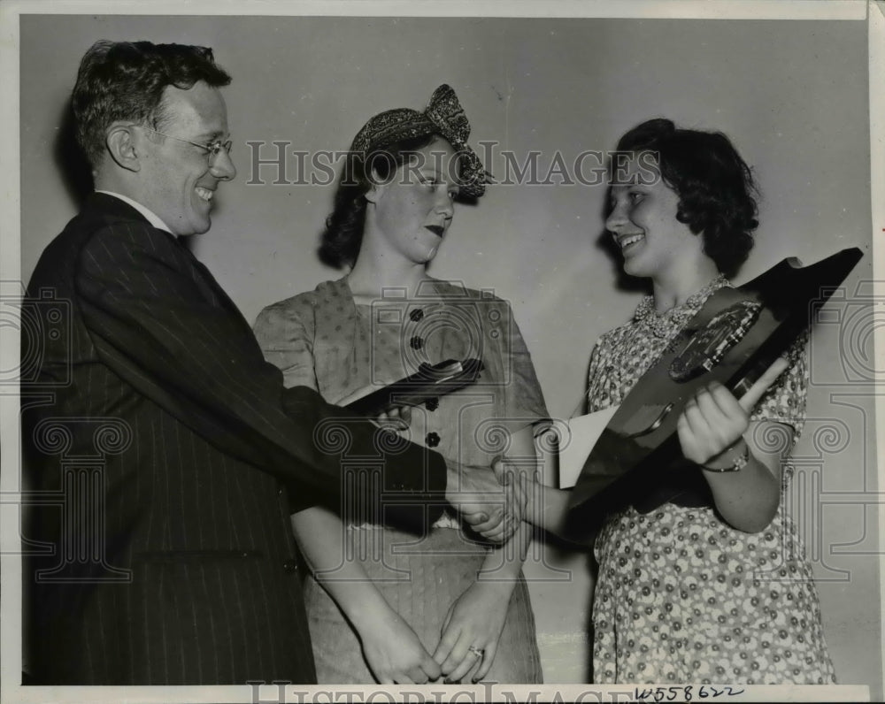1940 Press Photo Laurel Kuykendall, winner of the Annual National Spelling Bee