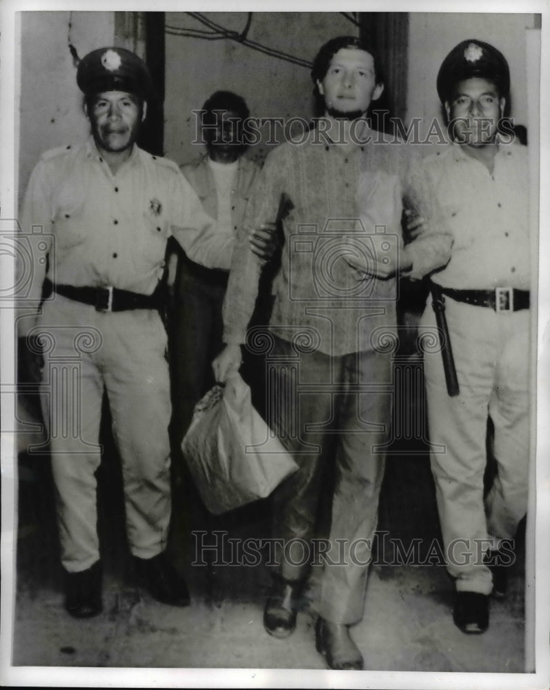 1968 Press Photo Francois Lavalle of Canada Charged with Murder Dorothy Futteman