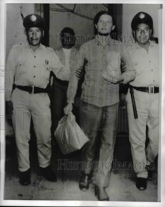 1968 Press Photo Francois Lavalle of Canada Charged with Murder Dorothy Futteman