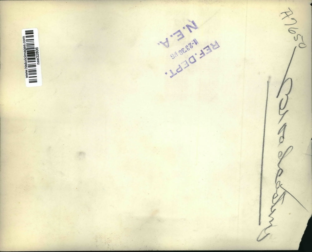 1938 Press Photo People in Broadcasting - nee32806