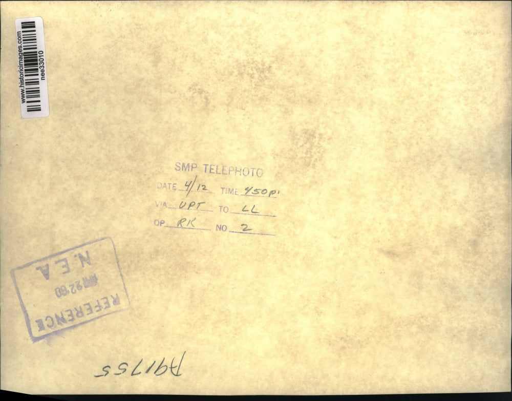 1960 Press Photo Mrs. Magdalena Wedig's Lawn had A ovet turned run Away Truck