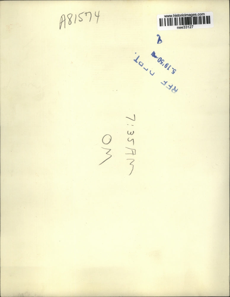 1950 Press Photo Injured Woman Ada Hummel, Family After Car Accident, Chicago