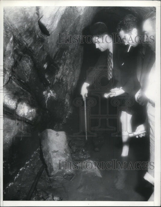 1937 Press Photo Picture of recent droppings in Elysrian Park, Califrornia