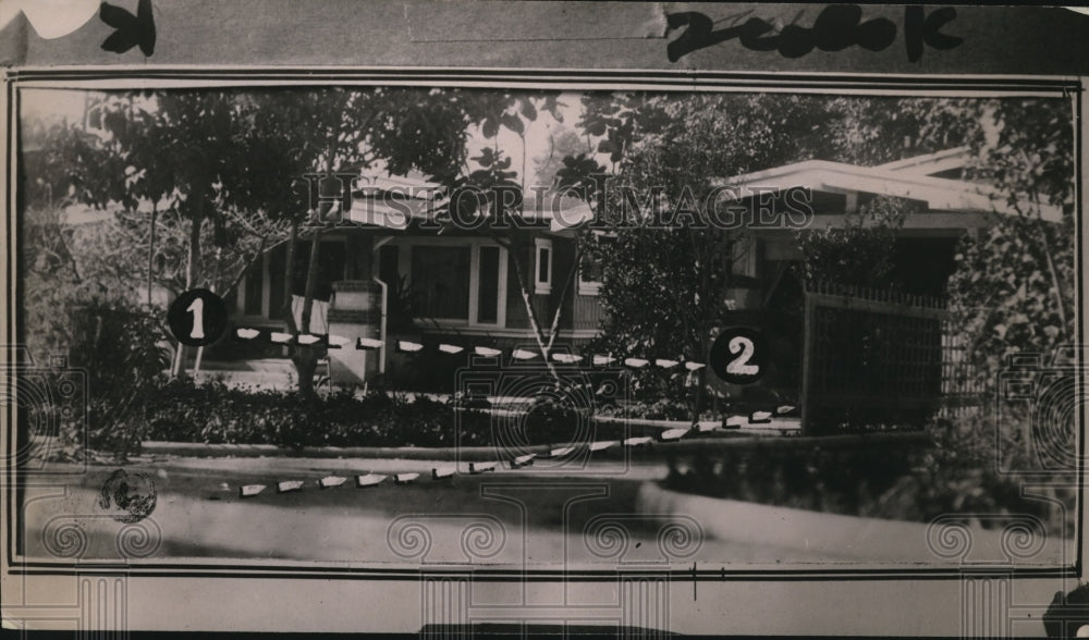 1921 Press Photo Witterell Home, Cleveland Ohio - nee33987