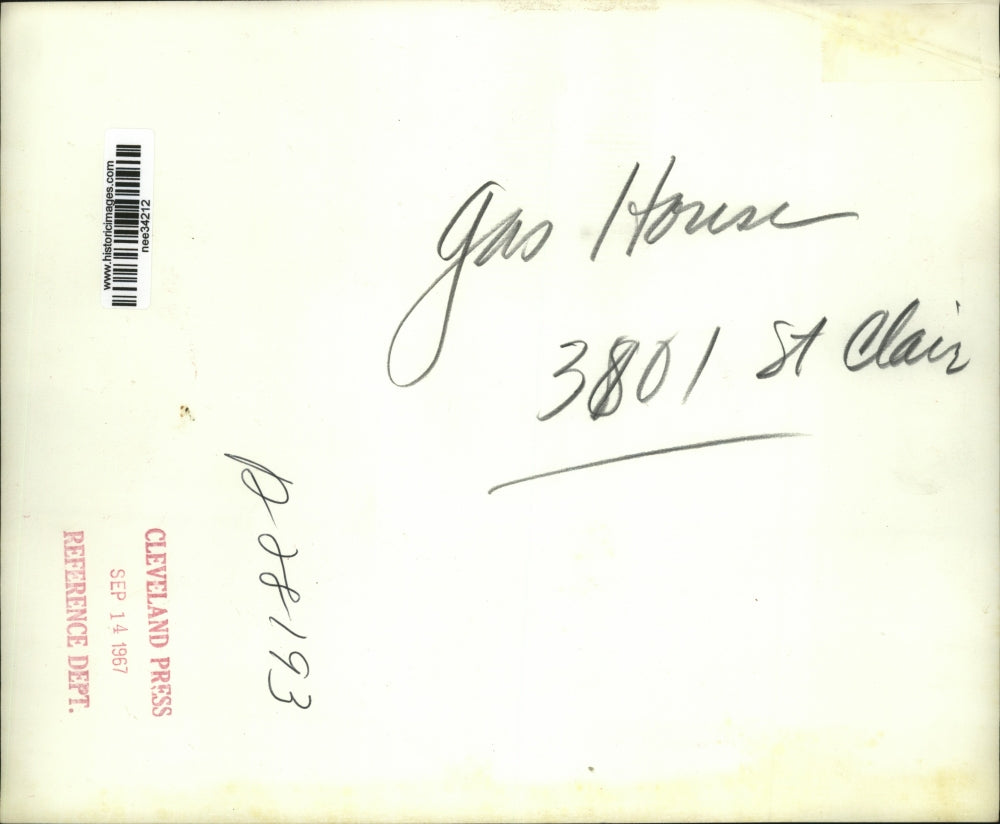 1967 Press Photo The Gas House at St. Clair - nee34212