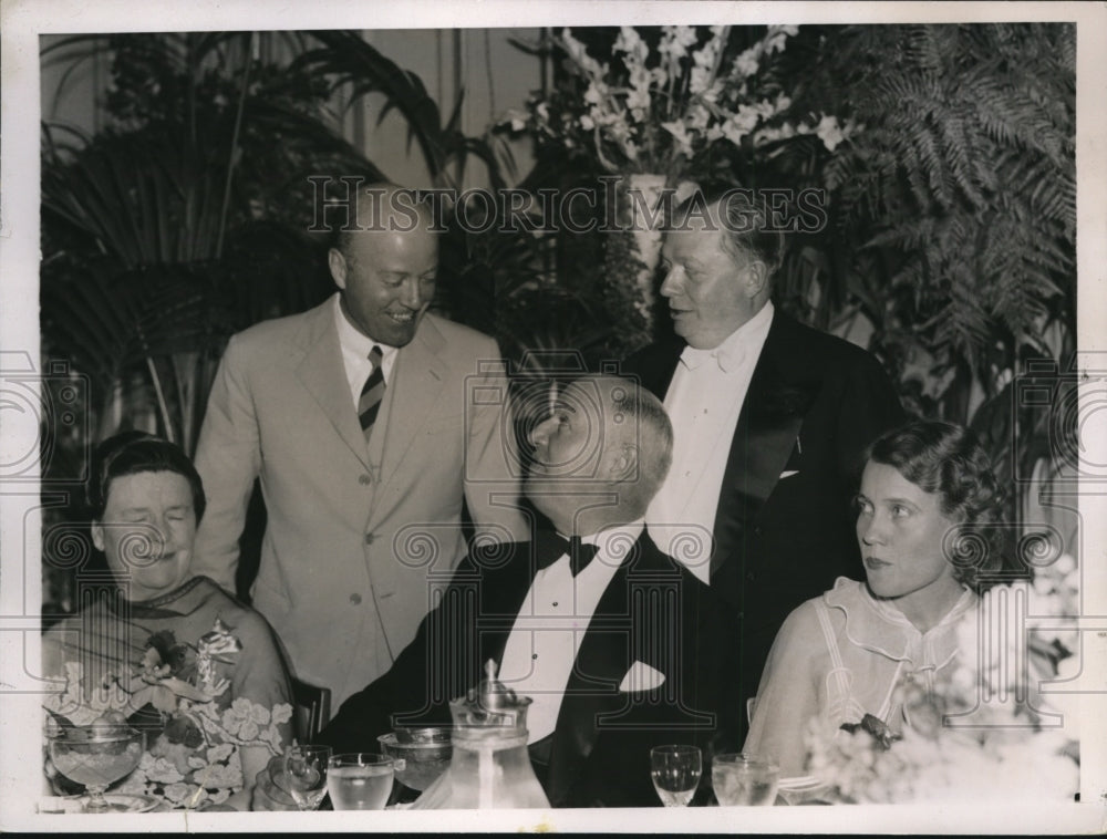 1936 Press Photo of of the Democratic National convention in Philadelphia