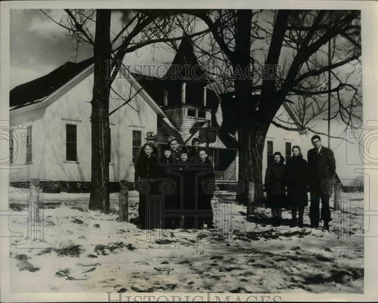1939 Press Photo Smallest High School in US in Indian River Michigan - nee35798