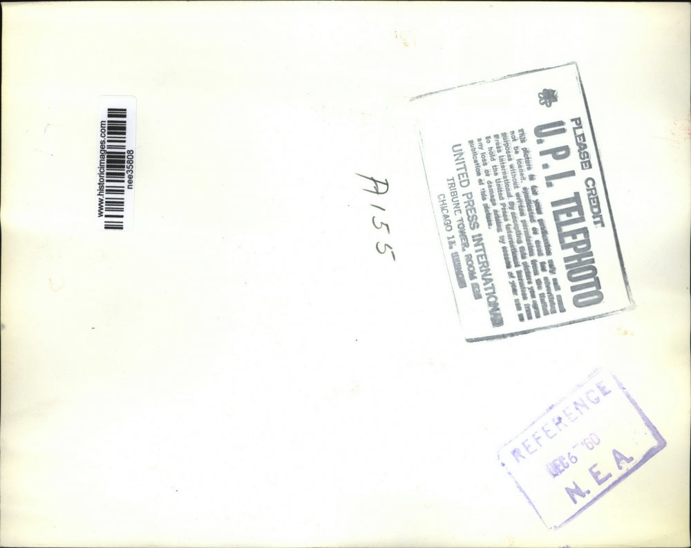 1960 Press Photo Heavy Rains in San Francisco