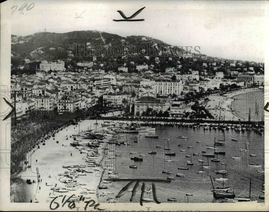 1943 Press Photo View of France - nee36174