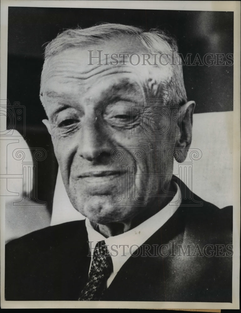 1945 Press Photo Fritz Thyssen, German Backer, shown after Captured by Allies