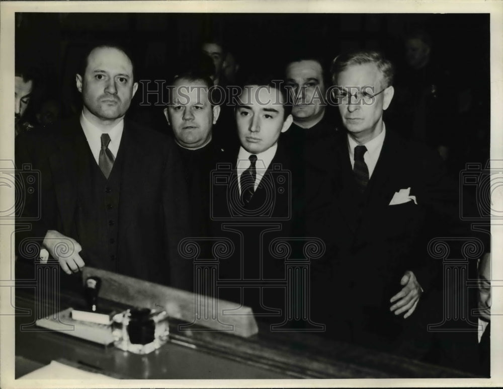 1940 Press Photo JC Cornell, M English, Mr McCormick, Mr Yettra, W Pattsbury