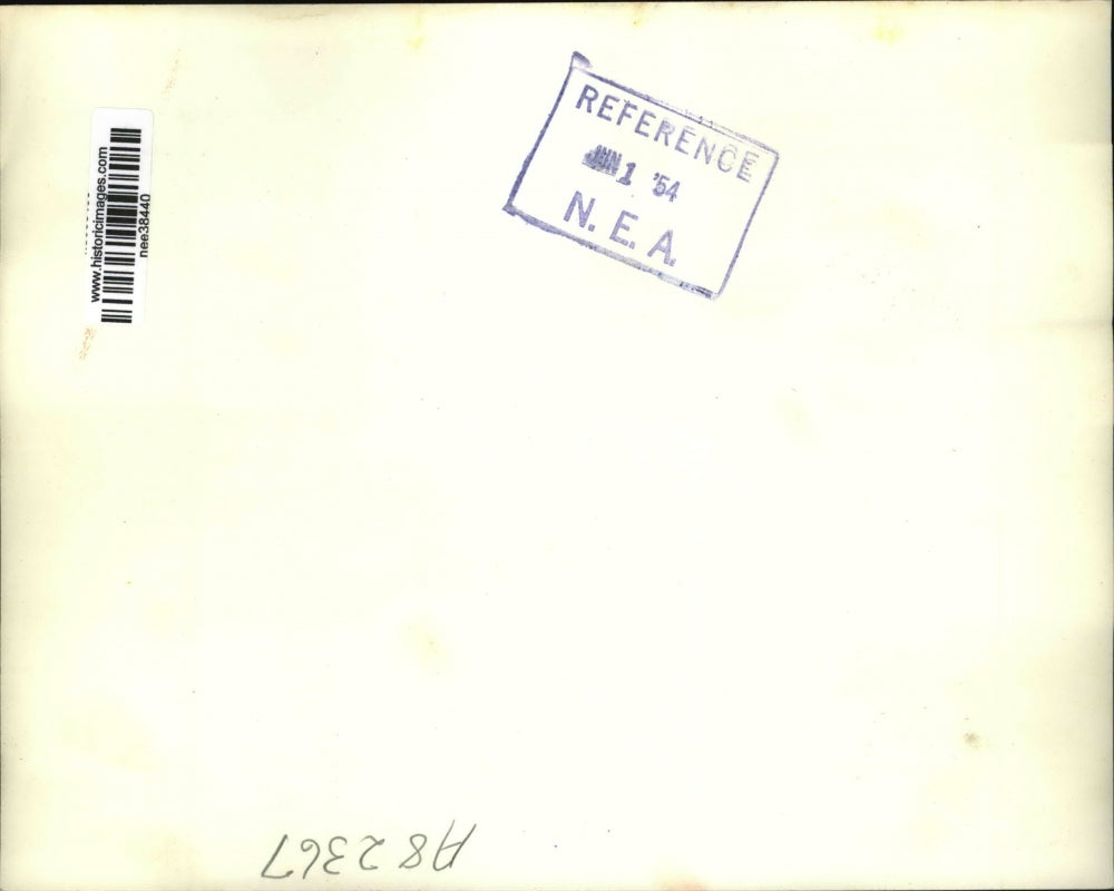 1954 Press Photo Senate Counsel Ray Jenkins & Wife - nee38440