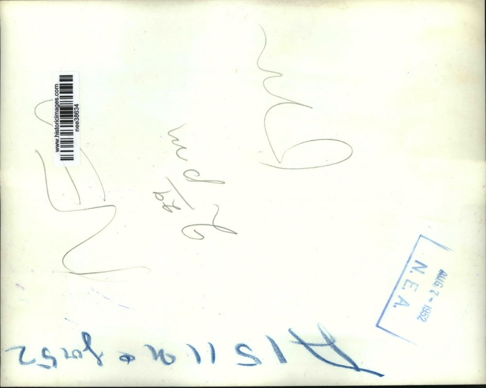 1952 Press Photo Delegates who attend the last session of Democratic Convention