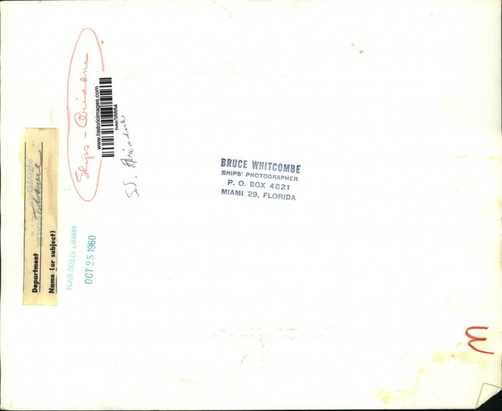 1960 Press Photo Priane - nee38884