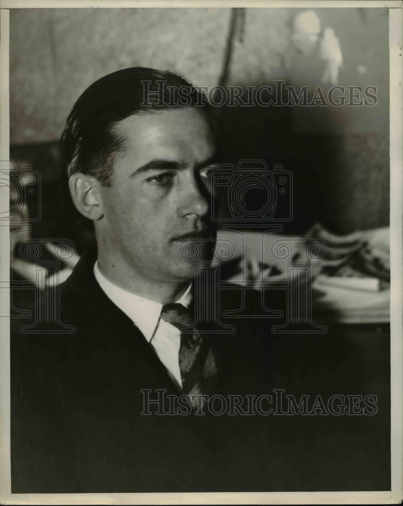 1927 Press Photo Henry Farrell NEA Sport Writer