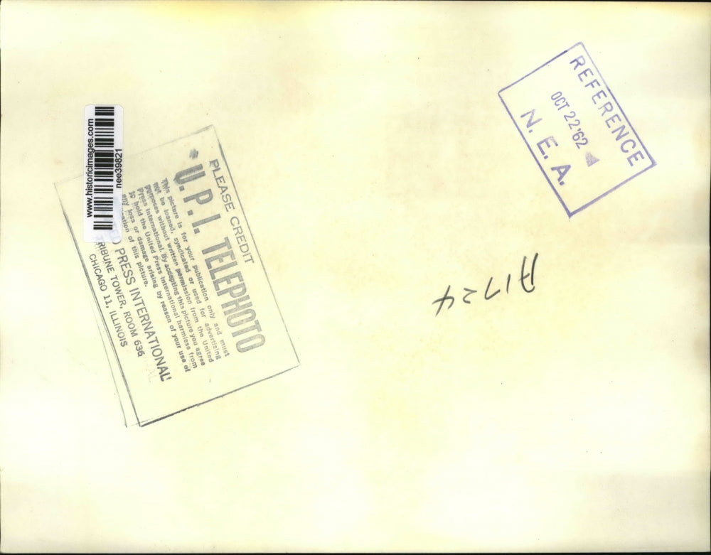 1962 Press Photo 3 Guards Block Entrance To THe Royal Palace - nee39821