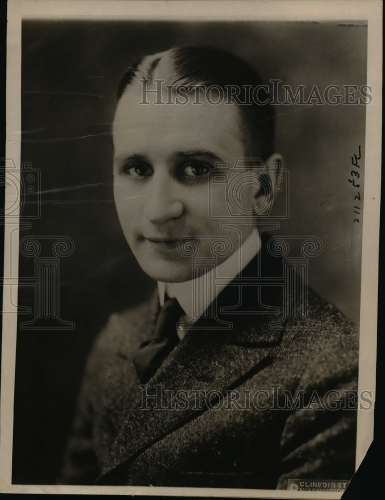 1920 Press Photo Benjamin Fiery who has been appointed clerk to be sec. of war