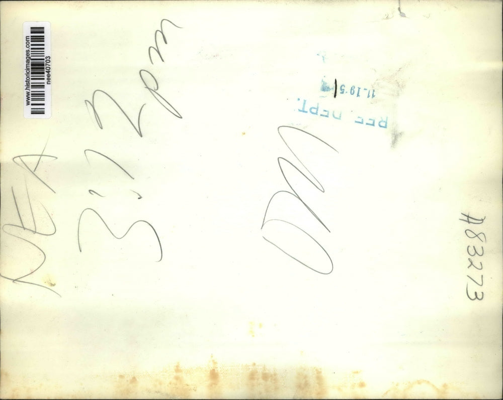 1951 Press Photo House Appropriations Committee stand on SS Constitution