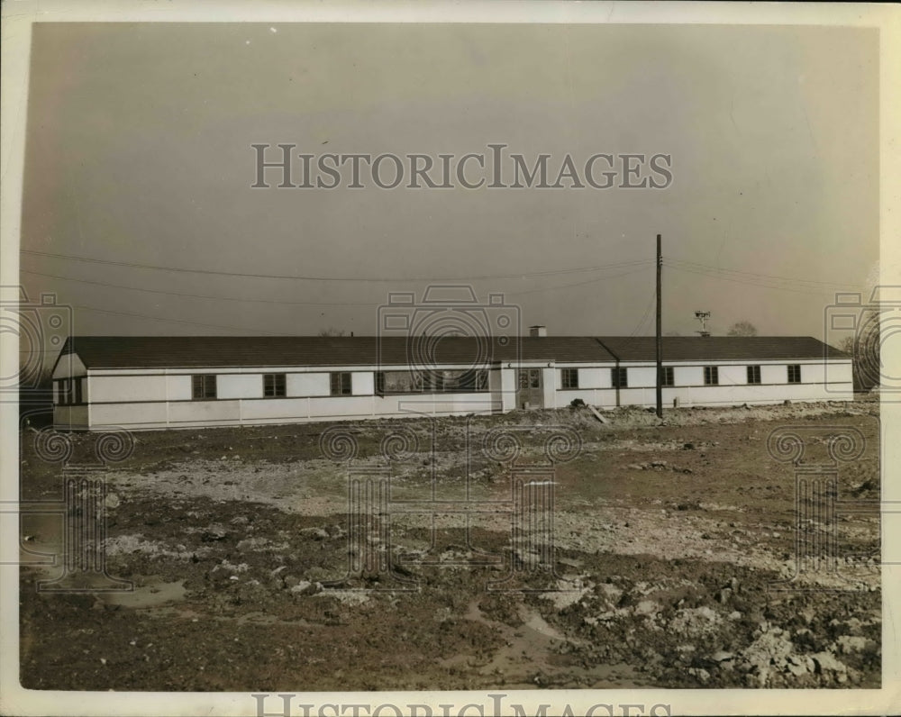 1942 Press Photo Girls' Labor Dormitories at Ravenna