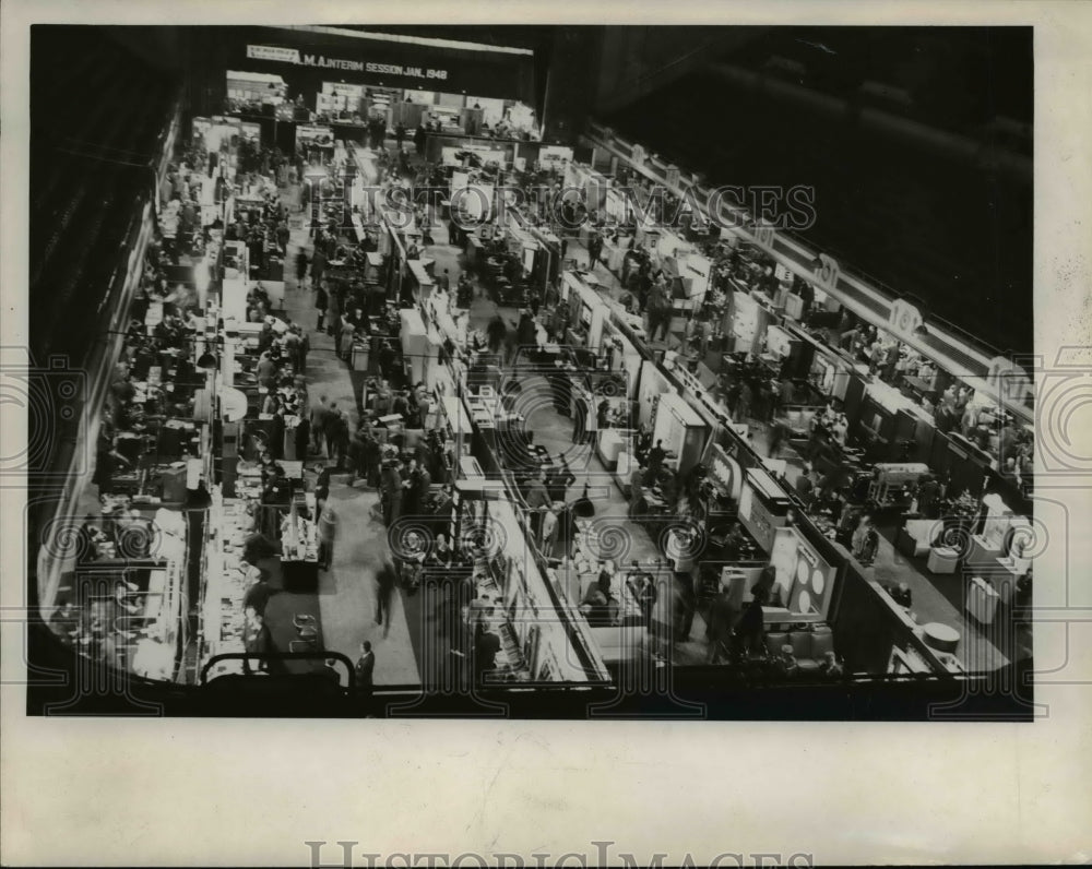 1948 Press Photo Cleveland Public hall Methodist Youth Conference - nee41106