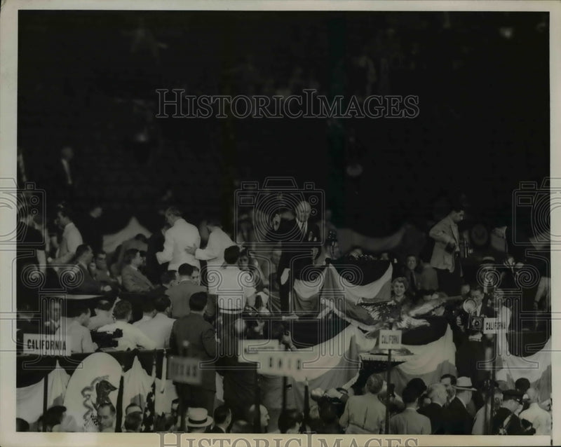 Load image into Gallery viewer, 1940 Press Photo Democratic National Convention, Chicago - nee41370
