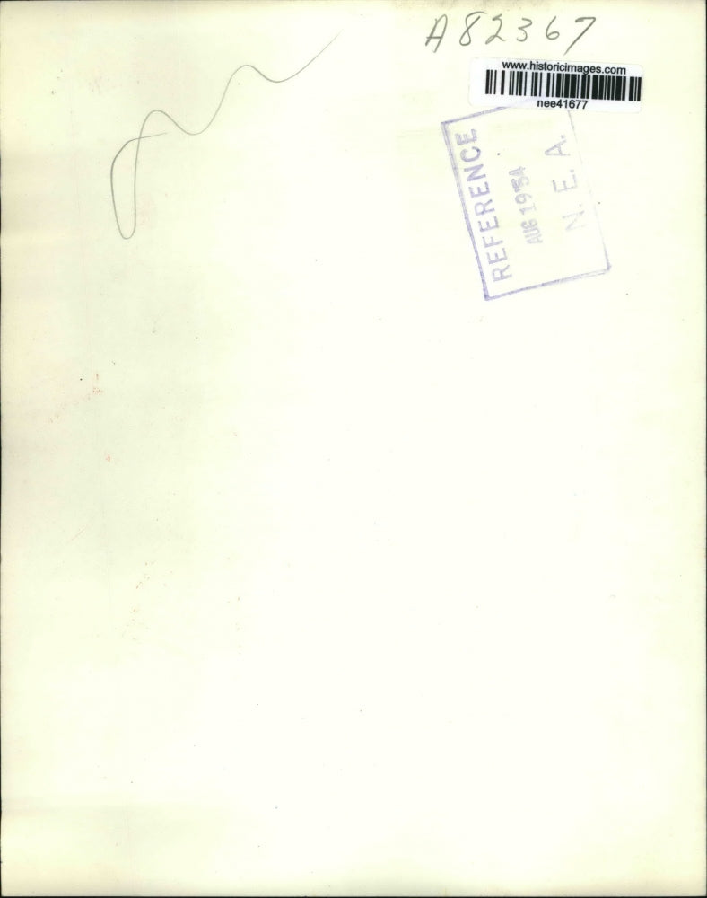 1954 Press Photo Ray Jenkins witness for hearing of Senate Rules Subcommittee