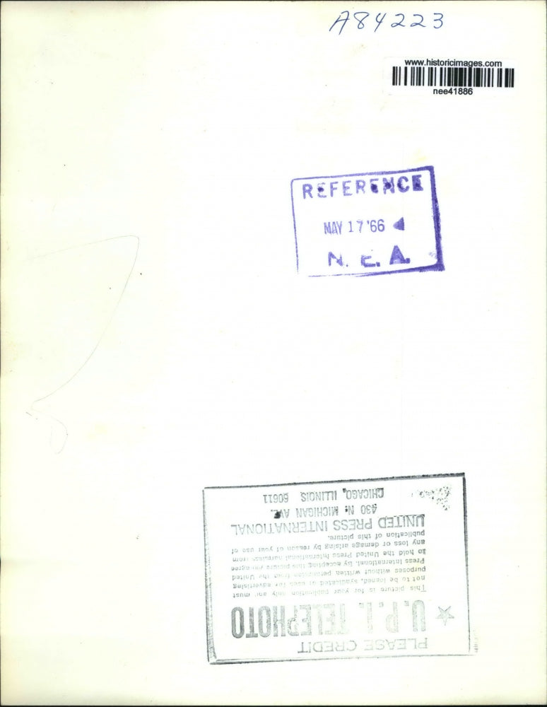 1966 Press Photo Czestochowa, Poland Stefan Cardinal Wyszynski, Christianity