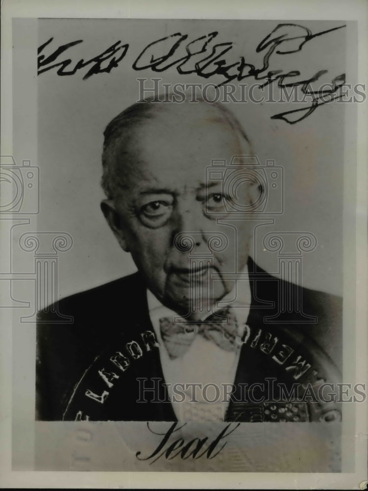 1938 Press Photo Pastor Rev. Joseph Albert Fret Pittsburgh