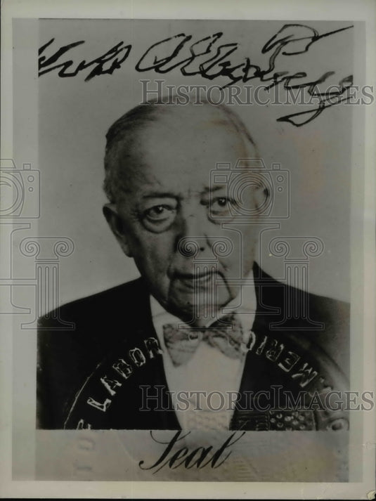 1938 Press Photo Pastor Rev. Joseph Albert Fret Pittsburgh