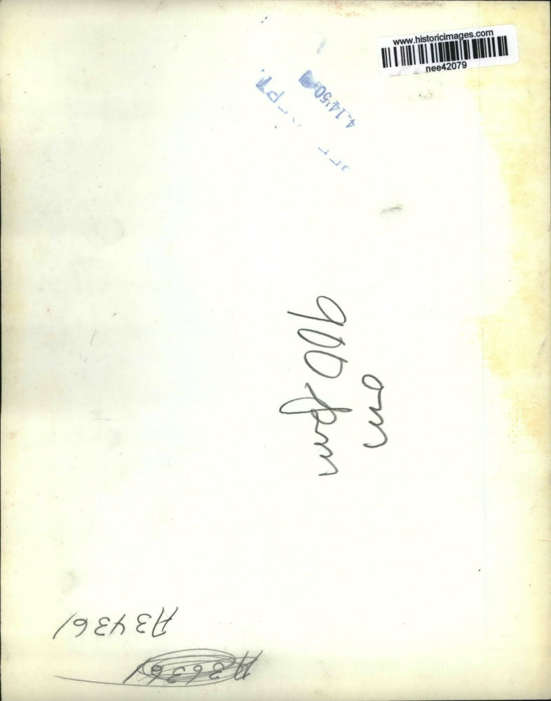 1950 Press Photo Defense Secretary Louis A. Johnson During Press Conference