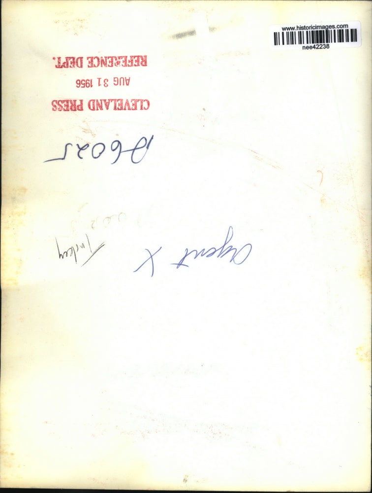 1956 Press Photo Mountainside in Turkey - nee42238