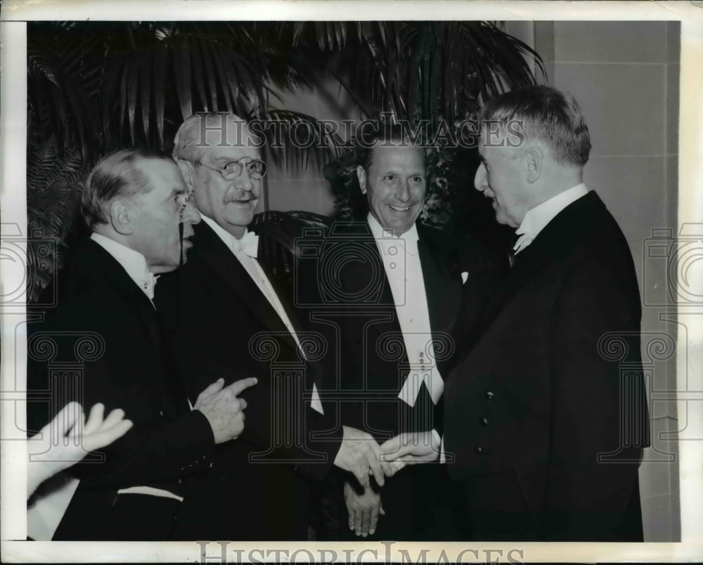 1941 Press Photo Rep Sol Bloom, Senor Don Jose Luis Cantillo, Argentine