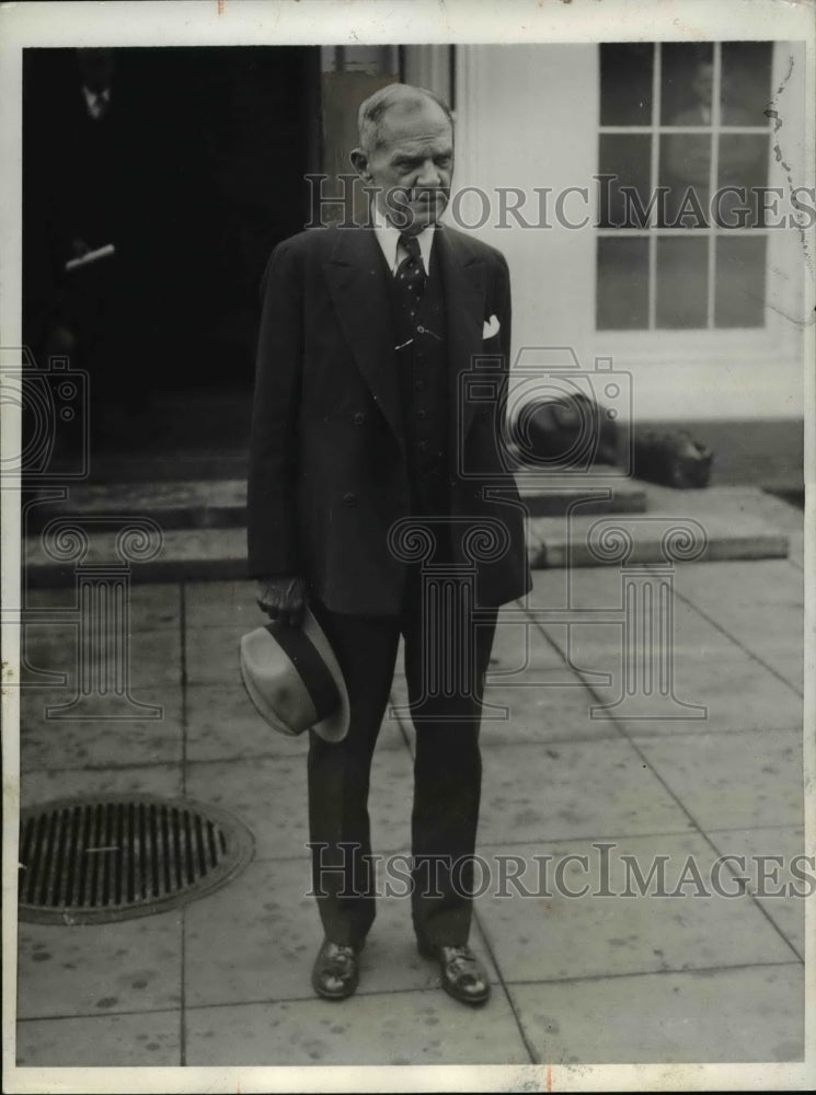 1932 Press Photo Charles R Crisp, Democratic Member Defeated For Renomination.