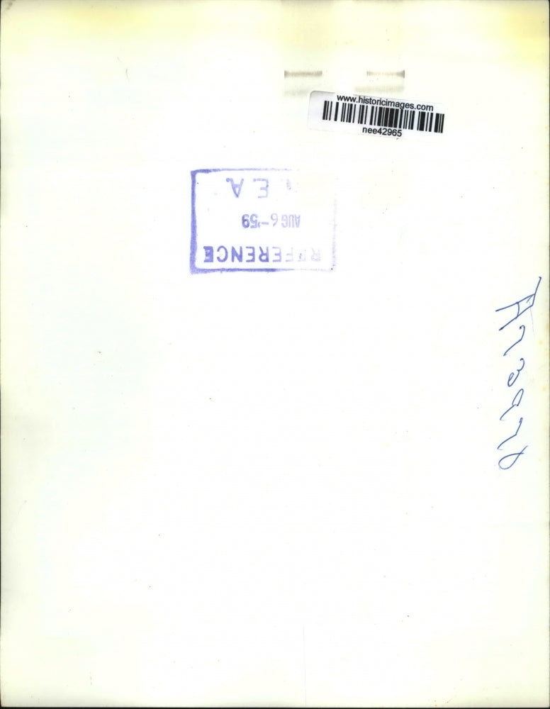 1959 Press Photo Geneva US Secretary of State Christian Herter