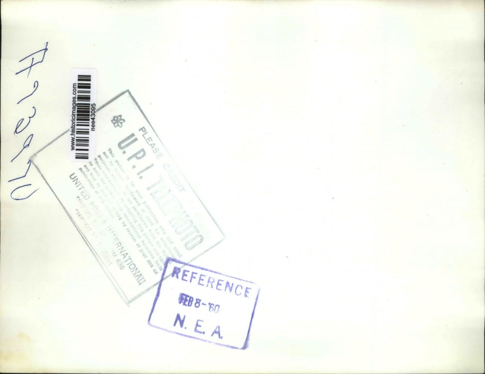 1960 Press Photo Christian A. Herter, Phillip Bonsal pose for Photographers