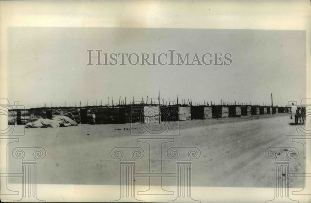 1932 Press Photo Delegates camp at Kaachi India