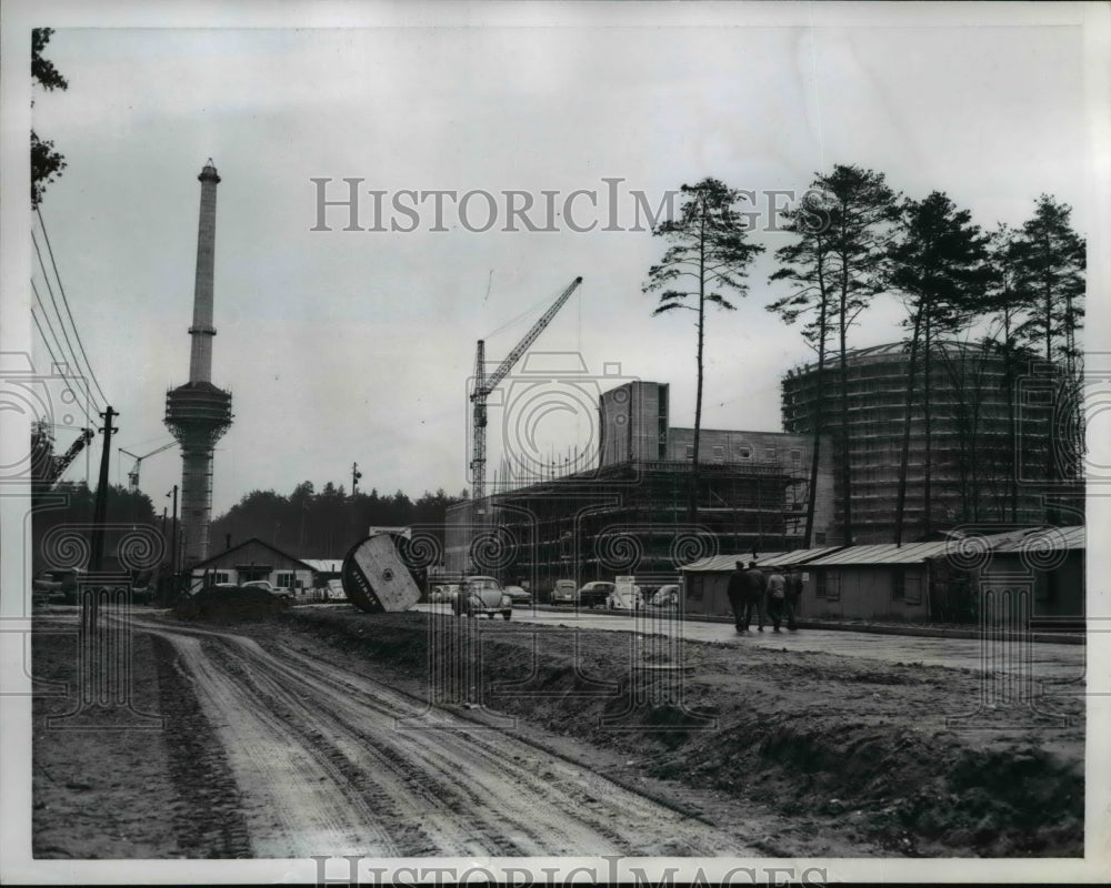 1959 Press Photo West Germany Nuclear Research Center