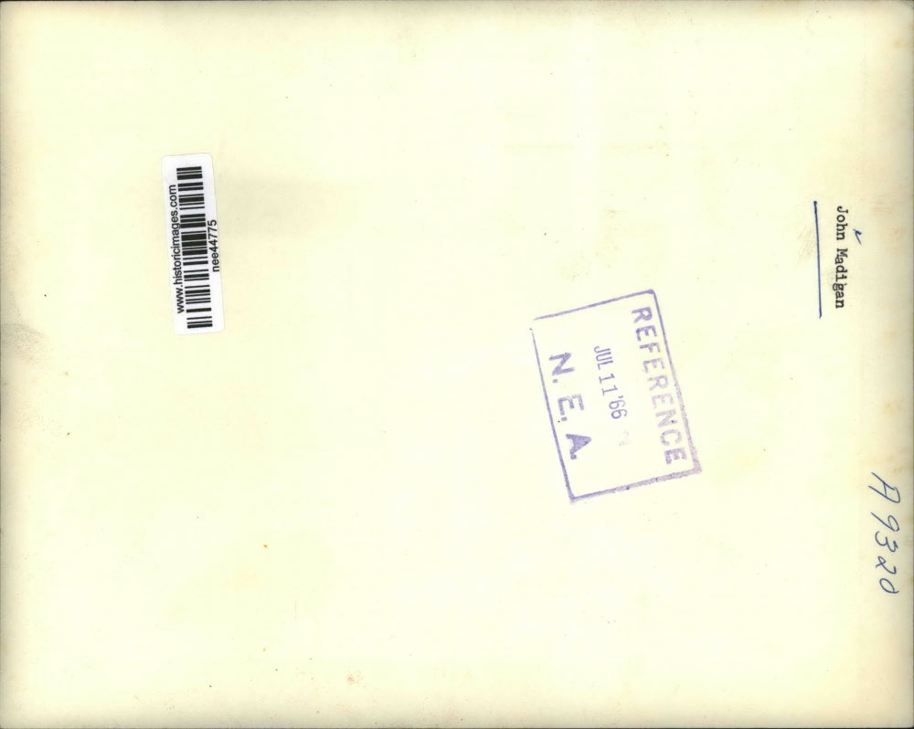 1966 Press Photo John Madigan - nee44775