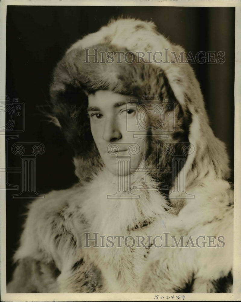 1939 Press Photo of Murray Wiener polar explorer and photographer - nee44904