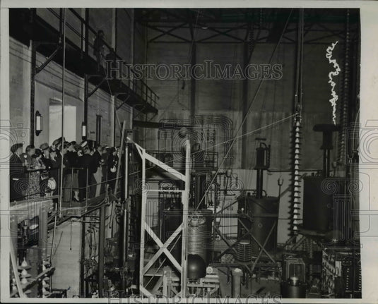 1939 Press Photo Pasadena California, Robert A Millikan Nobel Prize Winner.