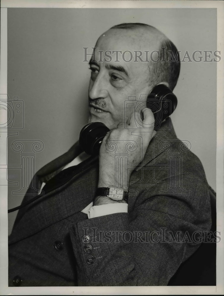 1937 Press Photo Edward McGrady