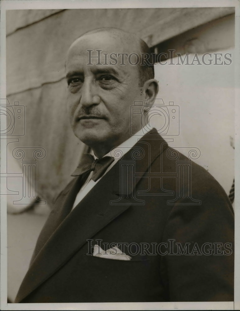 1937 Press Photo Edward F McGrady, Assistant Secretary of Labor. - nee45716