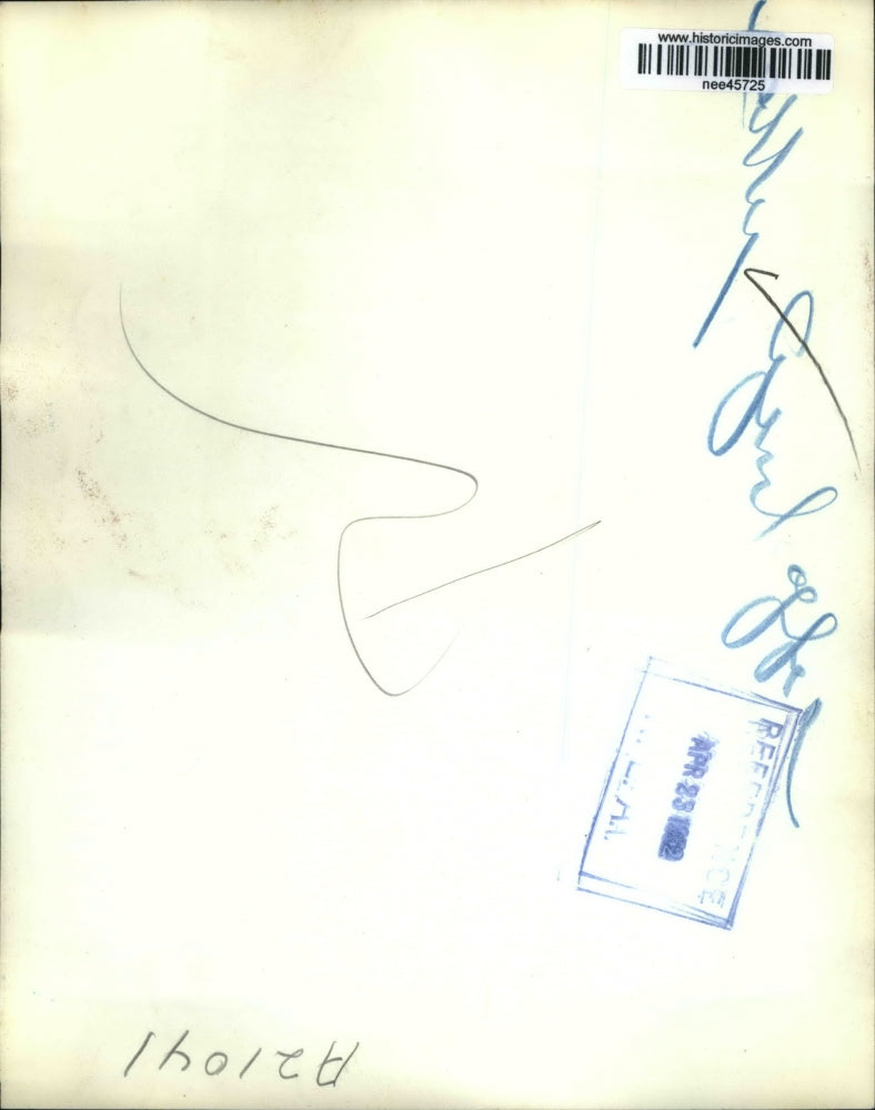 1952 Press Photo of ousted Atty. General J Howard McGrath leaving the Justice