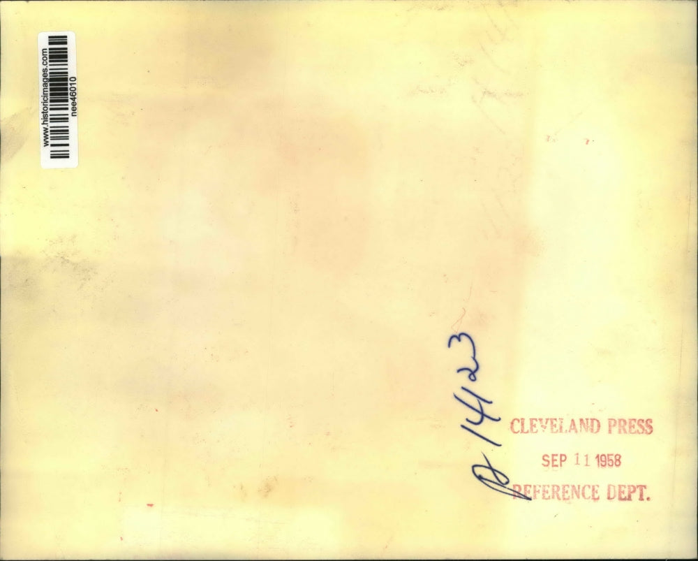 1958 Press Photo California Governor Earl Warren - nee46010