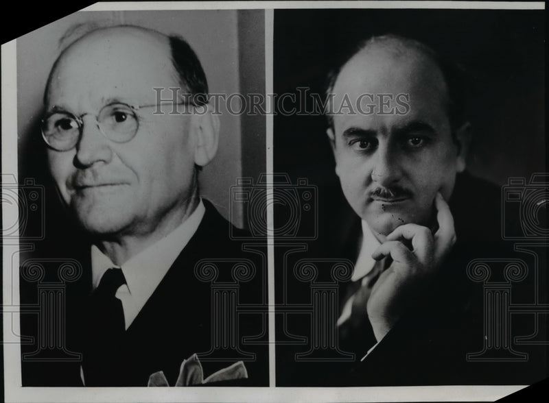 Load image into Gallery viewer, 1938 Press Photo Rev.Clyde Fisher &amp; Rev Gerald B. Winrod Nominated as Senator
